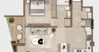 Wohnung 1 Schlafzimmer in Dubai, Vereinigte Arabische Emirate