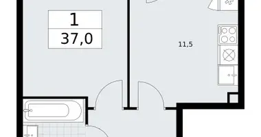 Appartement 1 chambre dans Vnoukovo, Russie