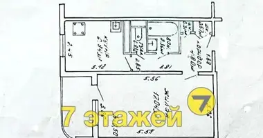 1 room apartment in Minsk, Belarus