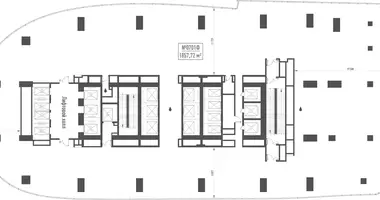 Pomieszczenie biurowe 1 858 m² w Moskwa, Rosja