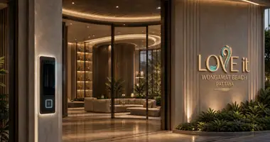 Apartamento 1 habitación en Pattaya City, Tailandia
