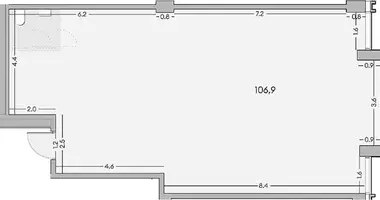 Office 111 m² in Moscow, Russia