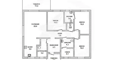 Casa en Kamianica Zyravieckaja, Belarús