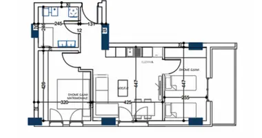 Apartamento 3 habitaciones en Paskuqan, Albania