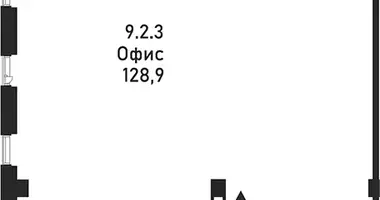 Office 129 m² in Moscow, Russia