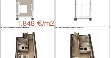 Apartamento 1 habitación en Golem, Albania
