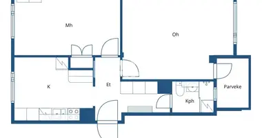 Appartement 1 chambre dans Helsinki sub region, Finlande