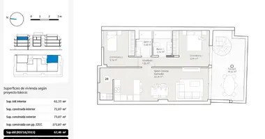 Wohnung 3 zimmer in Benagalbon, Spanien