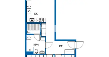 Mieszkanie 3 pokoi w Oulu sub region, Finlandia