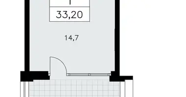 Appartement 1 chambre dans Kommunarka, Russie