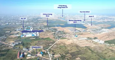 Участок земли в Sangkat Cheung Aek, Камбоджа
