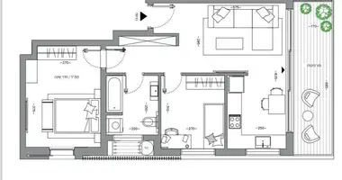 Wohnung 3 zimmer in Tel-Aviv, Israel