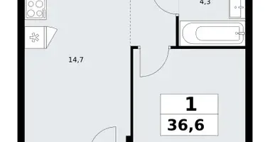 Квартира 1 комната в район Коммунарка, Россия