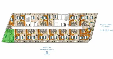 Apartamento 2 habitaciones en Batumi, Georgia