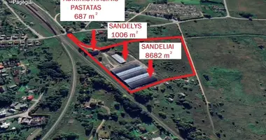 Commercial property 10 407 m² in Pagegiai, Lithuania