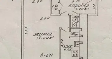 1 room apartment in Minsk, Belarus