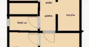 2 room apartment in Budapest, Hungary