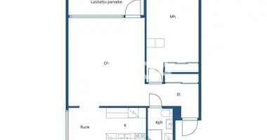 Wohnung in Verwaltungsgemeinschaft Helsinki, Finnland