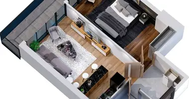 Apartamento 2 habitaciones en Batumi, Georgia