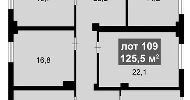 Oficina 126 m² en Moscú, Rusia