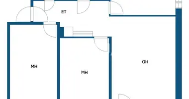 Apartamento 3 habitaciones en Turku sub region, Finlandia