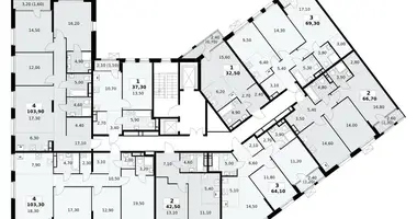 Appartement 4 chambres dans Moscou, Russie