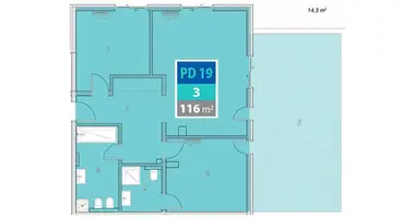 Appartement 3 chambres dans Provodina, Monténégro