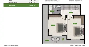 Apartamento 2 habitaciones en Oba, Turquía