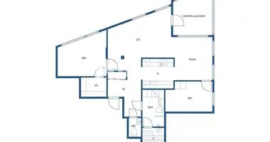 Квартира 3 комнаты в Helsinki sub region, Финляндия