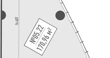 Oficina 171 m² en Moscú, Rusia