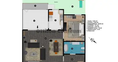 2 room apartment in Budapest, Hungary
