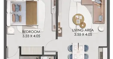 Wohnung 1 Schlafzimmer in Dubai, Vereinigte Arabische Emirate