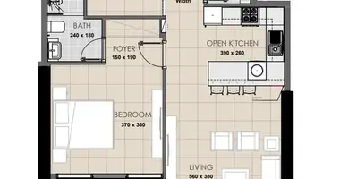 Wohnung 1 Schlafzimmer in Dubai, Vereinigte Arabische Emirate