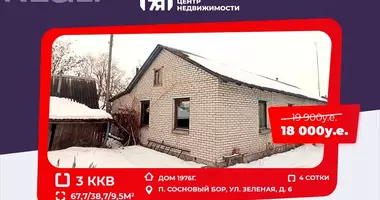 3 room apartment in Myasotskiy selskiy Sovet, Belarus