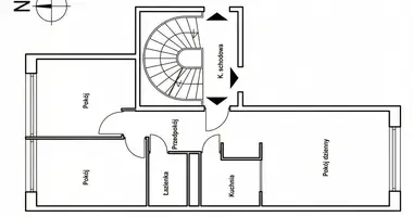 3 room apartment in Warsaw, Poland