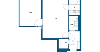 Appartement 1 chambre dans Oulu sub region, Finlande