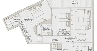 2 bedroom apartment in Dubai, United Arab Emirates