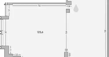 Pomieszczenie biurowe 127 m² w Moskwa, Rosja