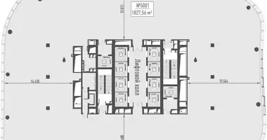 Офис 1 828 м² в Москва, Россия