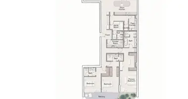 Apartamento 3 habitaciones en Dubái, Emiratos Árabes Unidos