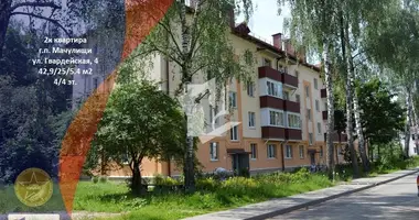 Mieszkanie 2 pokoi w Moczuliszcze, Białoruś