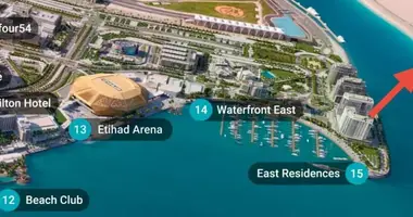 Apartamento 2 habitaciones en Abu Dabi, Emiratos Árabes Unidos