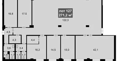 Pomieszczenie biurowe 271 m² w Moskwa, Rosja