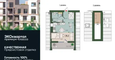 Wohnung 1 zimmer in Russland