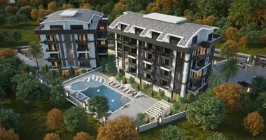 Квартира 2 комнаты в Оба, Турция