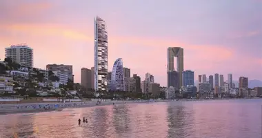Mieszkanie 3 pokoi w Benidorm, Hiszpania