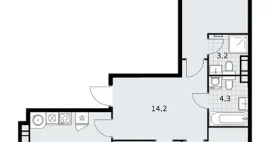 Квартира 3 комнаты в район Внуково, Россия