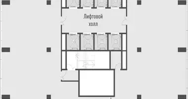 Büro 1 537 m² in Moskau, Russland