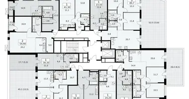 Appartement 2 chambres dans Vnoukovo, Russie