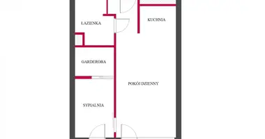 Appartement 2 chambres dans Poznan, Pologne